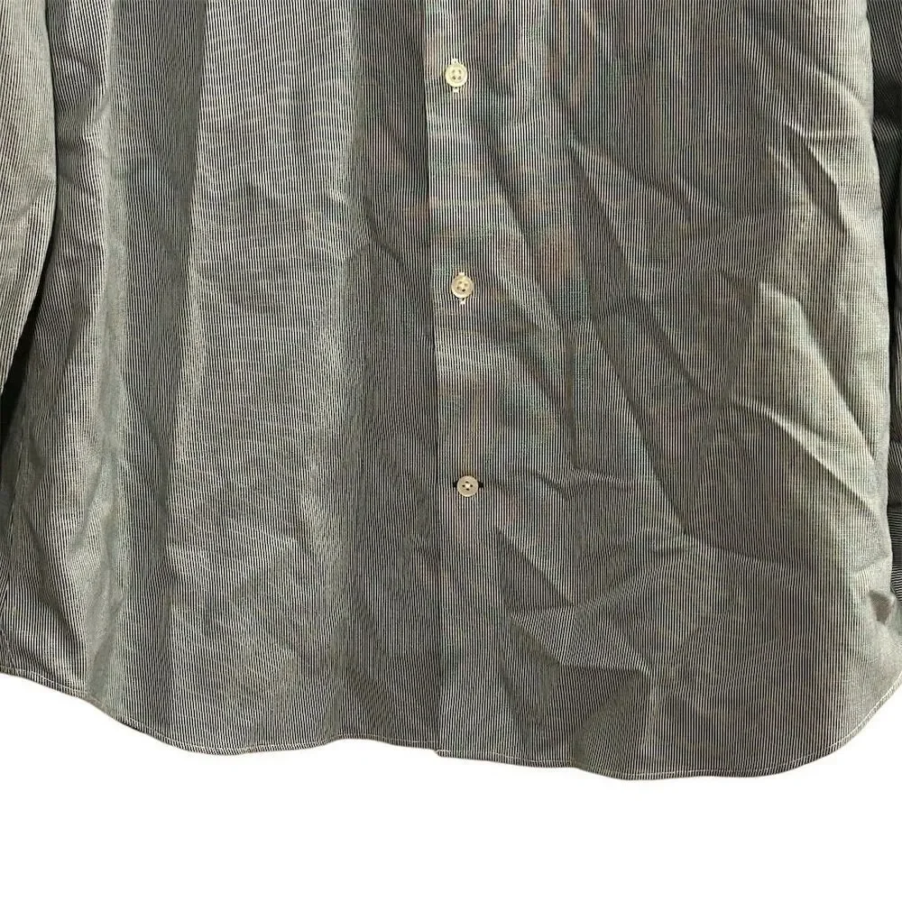 Banana Republic Men's‎ XL Green Slim Fit Non-Iron Dress Shirt Long Sleeve